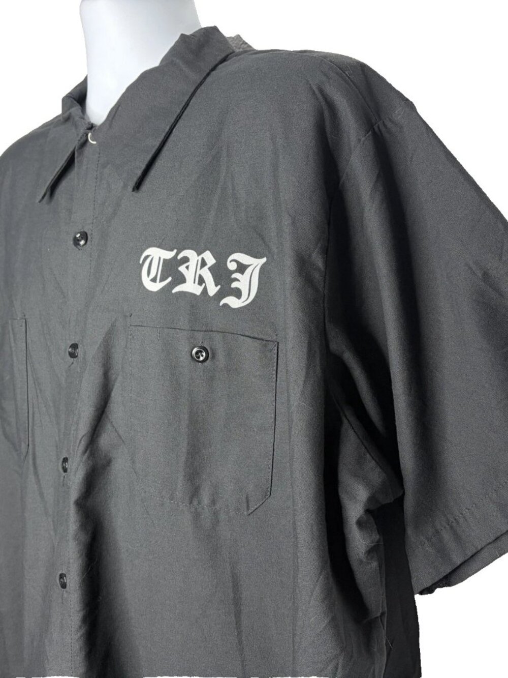 Rock Junction Bar Black Work Shirt Size 3XL Greenwich Rhode Island Music Club - Picture 6 of 8